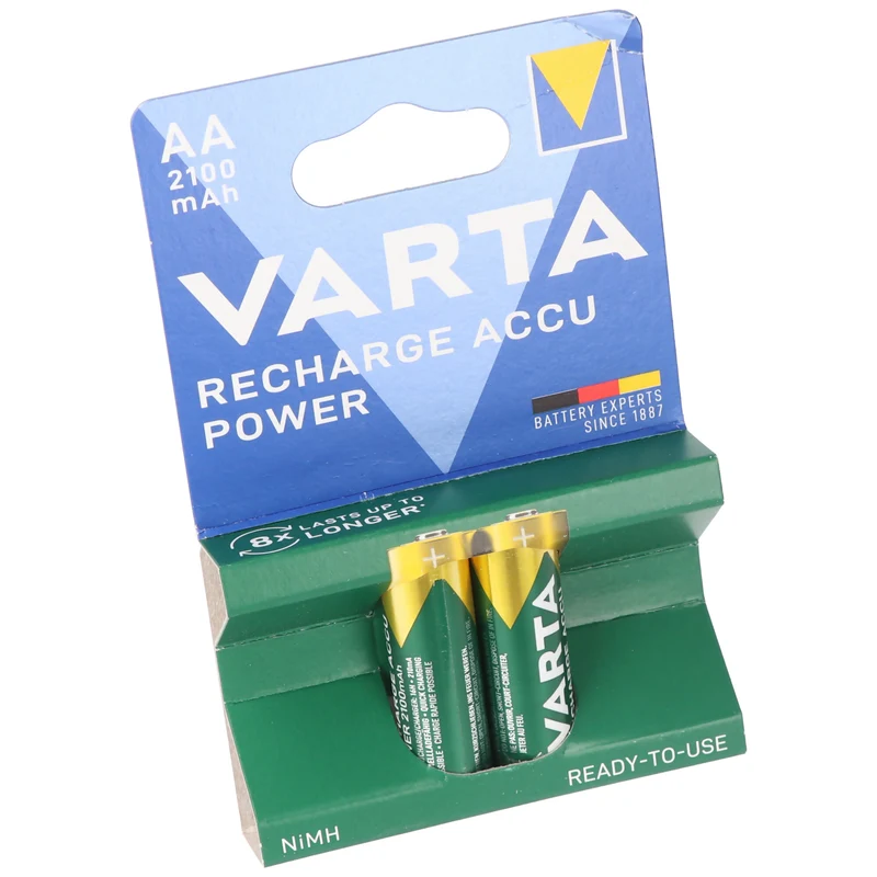 Varta Akku NiMH Mignon AA HR06 1,2V 2100mAh 2er-Pack