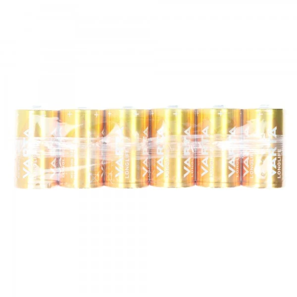 Varta Batterie Alkaline Mono D LR20 1,5V Longlife (6er-Pack)