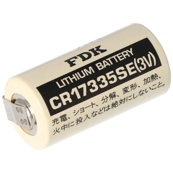 Sanyo CR17335SE 3V 1800mAh Size 2/3A Lötfahne U-Form Lithium Batterie