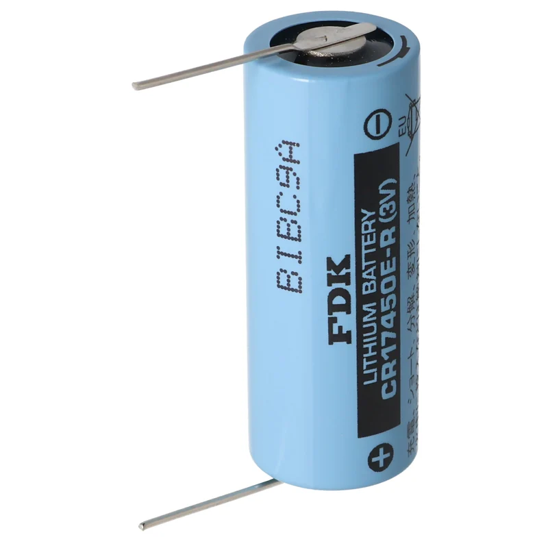 Sanyo CR17450E-R 3V 2200mAh Size A mit Lötpaddel Lithium Batterie