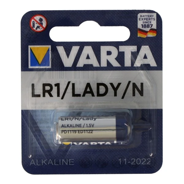 Varta 4001 High Energy 1,5V LR1 522 N AM5 10er Pack