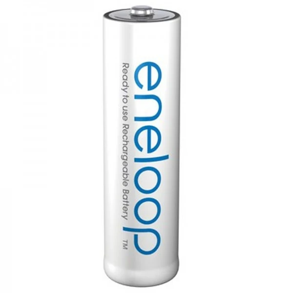 Panasonic eneloop, Ready-to-Use NiMH Akku, AA Mignon, 4er Pack und LCD Schnell-Ladegerät für NiMH und Li-Ion Akku