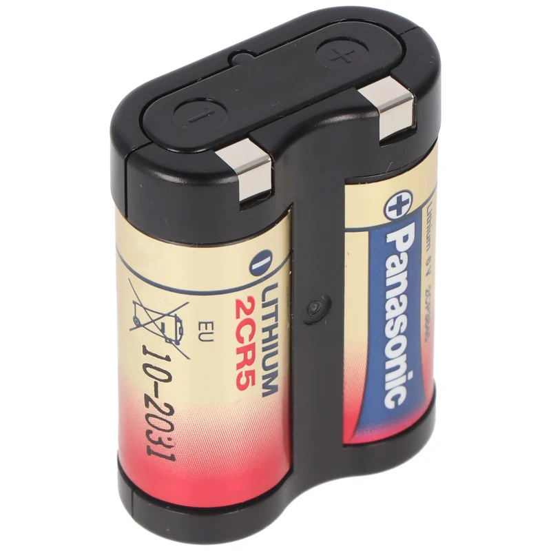 Panasonic 2CR5 Photo Lithium Batterie 2CR-5L, 2CR5M, 2CR-5MEP, 2B242599, 5410853017158