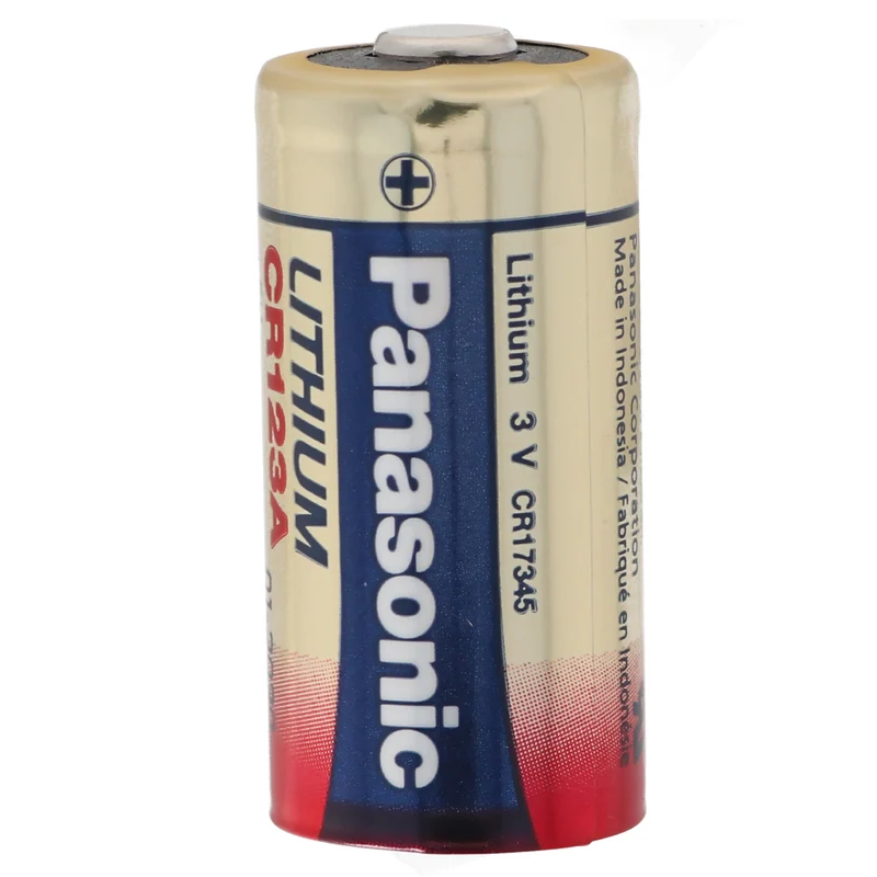 18 Stück CR123A Panasonic Batterie Photo Lithium CR123 A z.b. für Überwachungskamera Arlo