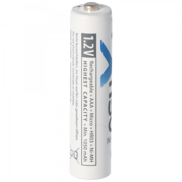 XC 1150mAh Micro AAA Akku Ni-MH 1,2 Volt 4er inkl. Akkubox