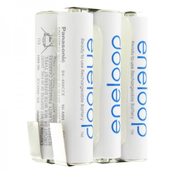 Panasonic eneloop Standard 7.2 Volt AkkuPack AAA F2x3 6/BK-4MCCE mit Lötfahne