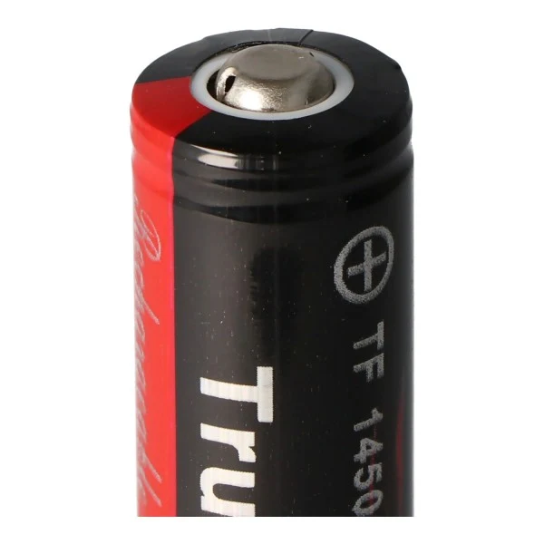 Trustfire 14500 900mAh 3,7V geschützte Li-Ion-Zelle Abmessungen 50,95x14,15mm
