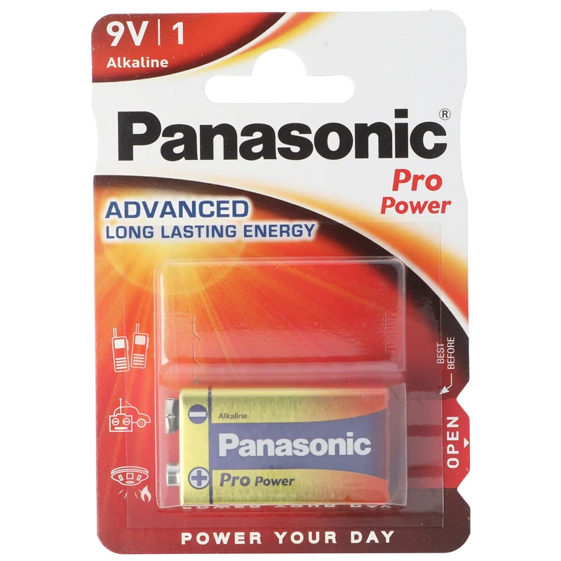 Panasonic Pro Power 9-Volt 6LR61 1er Blister E-Block