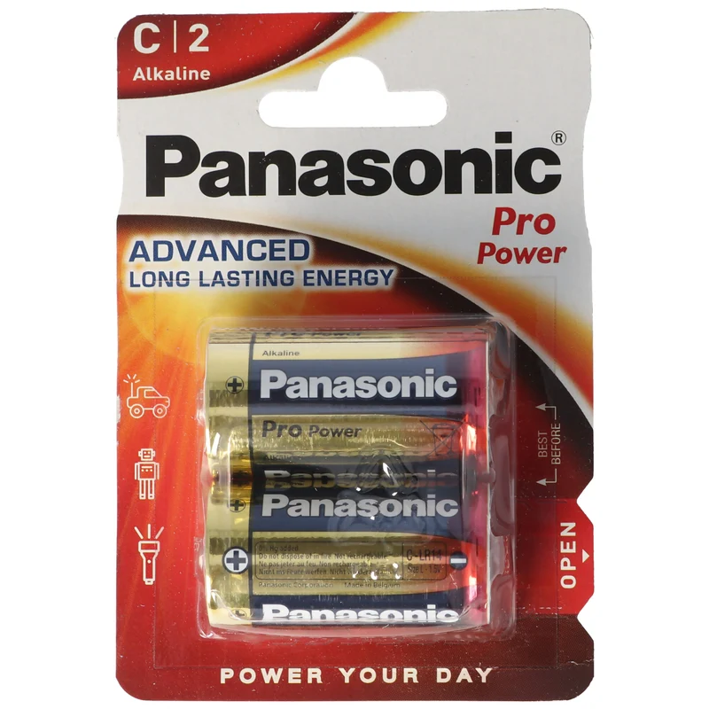 Panasonic Pro Power Baby C LR14 Alkaline Batterie 2er Blister
