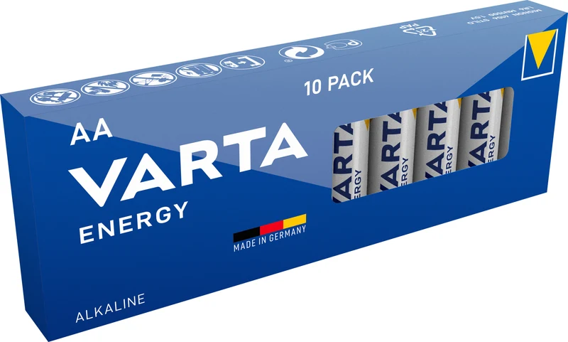 Varta Energy Batterie Alkaline Mignon AA LR06 1,5V 10er Pack