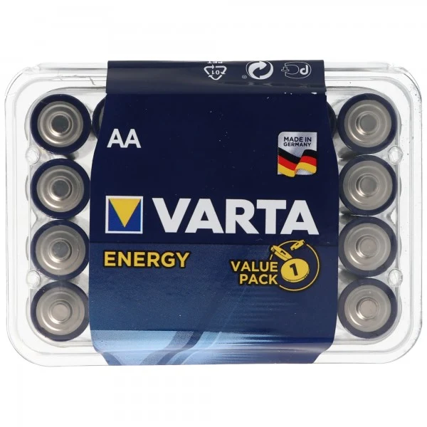 Varta AA Mignon LR6 Batterie inkl. Aufbewahrungsbox