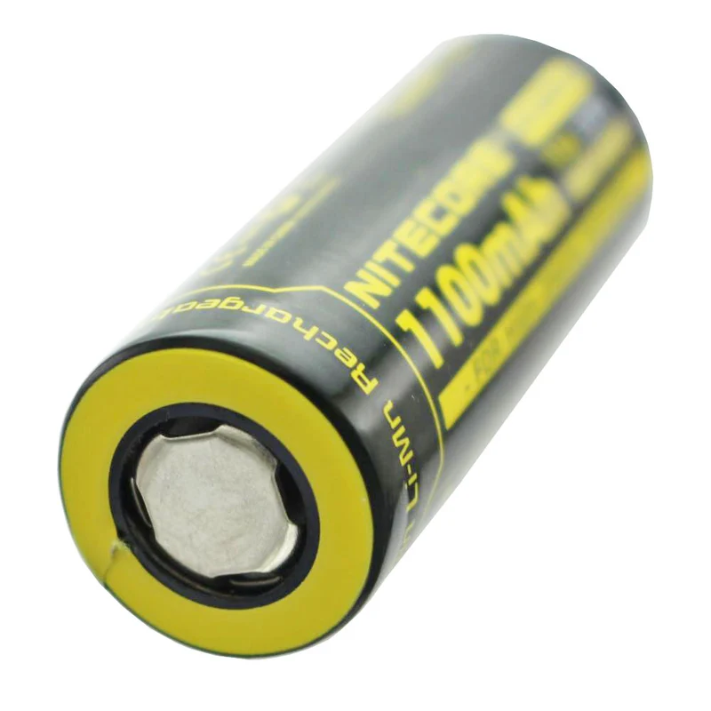 Nitecore IMR18490 3,7V 1100mAh Flat Top Li-Ion Akku