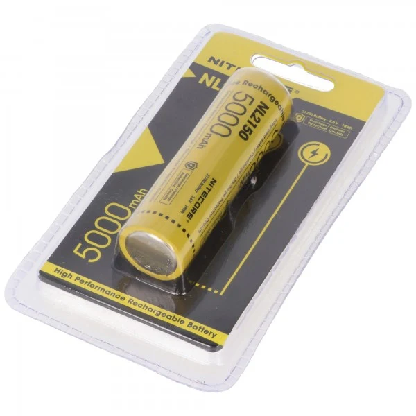 Nitecore NL2150 21700 3,7V 5000mAh Li-Ion Akku