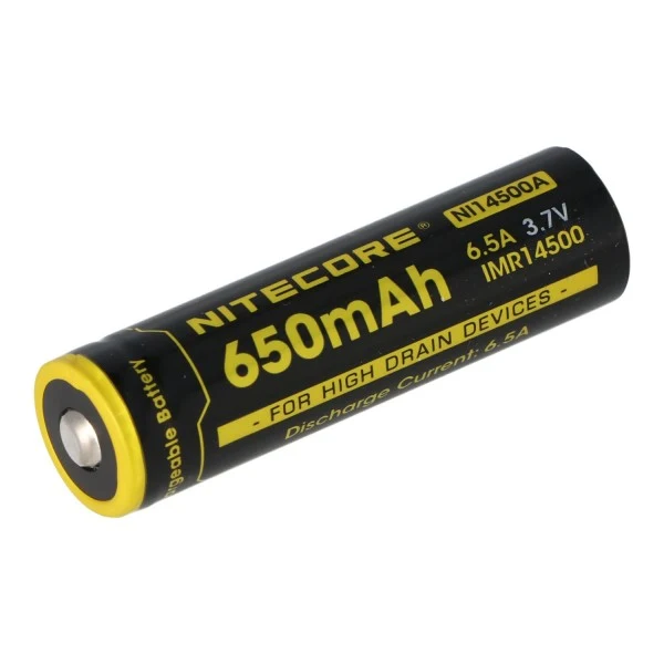 Nitecore 14500IMR 3,7V 650mAh Li-Ion Akku