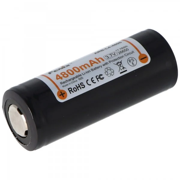 Fenix ARB-L4-4800 26650 3,7V 4800mAh geschützt Li-Ion Akku