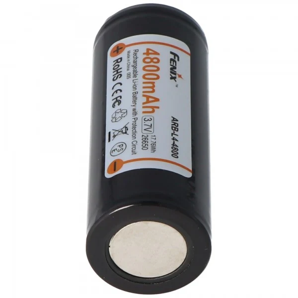 Fenix ARB-L4-4800 26650 3,7V 4800mAh geschützt Li-Ion Akku