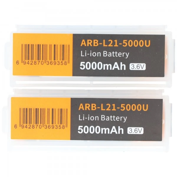 Fenix 21700 3,7V 5000mAh micoUSB ARE-L21-5000 Li-ion Akku