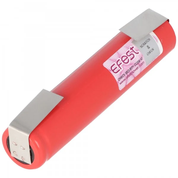 Efest IMR14650 3,7V Lötfahnen U-Form Li-Ion Akku