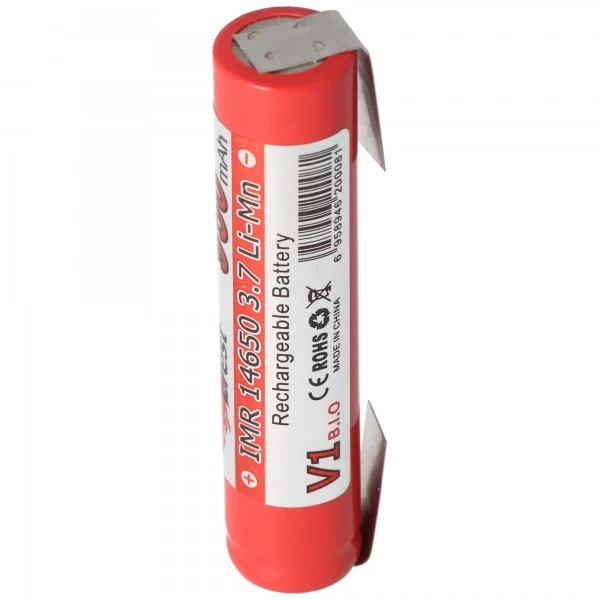 Efest IMR14650 3,7V Lötfahnen U-Form Li-Ion Akku