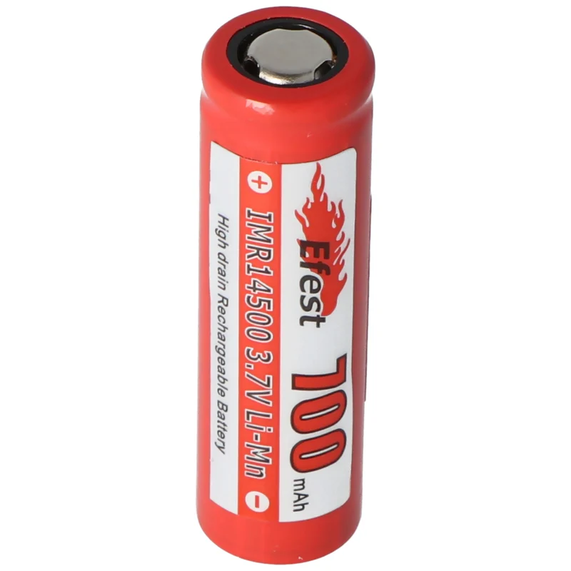 Efest IMR 14500 V1 3,7V 700mAh ungeschützter Li-Ion Akku