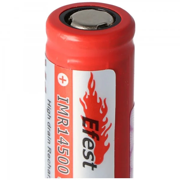 Efest IMR 14500 V1 3,7V 700mAh ungeschützter Li-Ion Akku