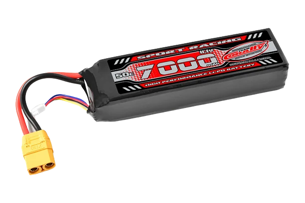 Team Corally Sport Racing 3S 7000mAh 11,1V 50C XT90 Semi-Soft Case LiPo Akku