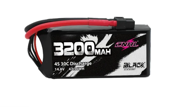 CNHL Black Series 4S 3200mAh 14,8V 30C Shorty XT60 Lipo Akku
