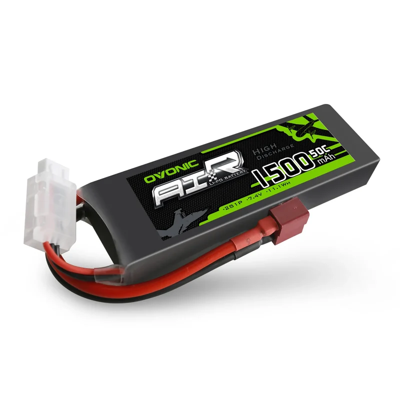 Ovonic Air 2S 1500mAh 7,4V 50C Deans-Stecker LiPo Akku