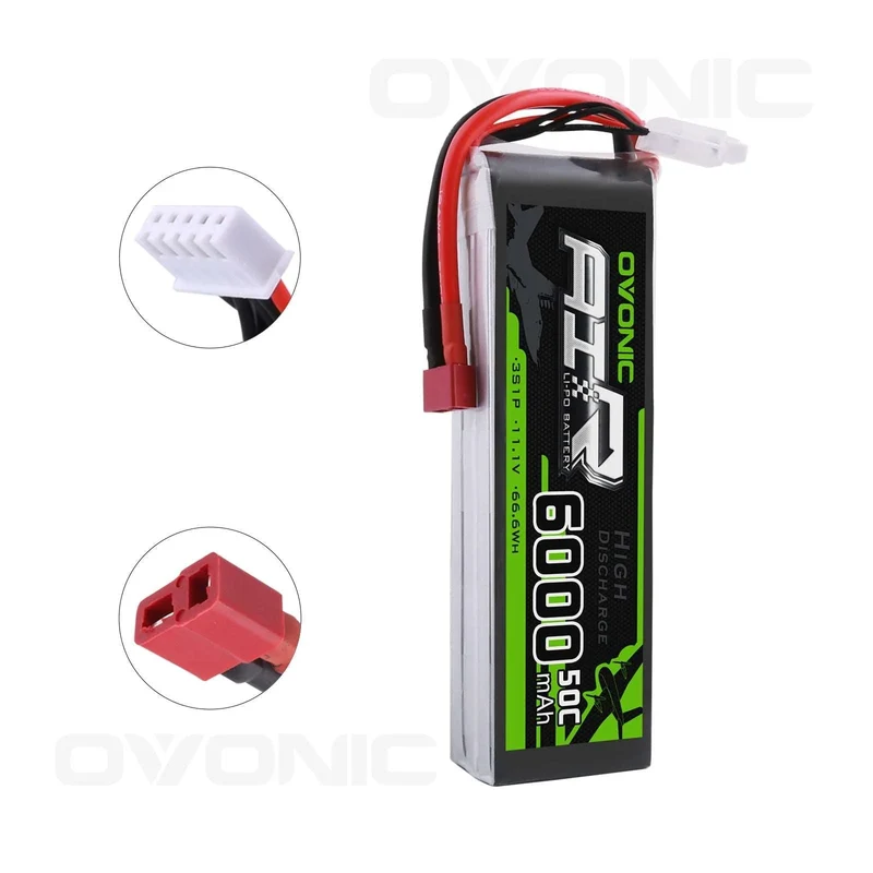 Ovonic Air 3S 6000mAh 11,1V 50C Deans/T-Stecker LiPo Akku