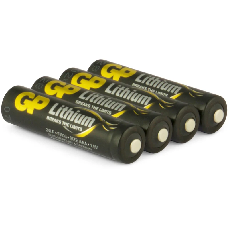 GP Batteries AAA Batterie GP Lithium 1,5V (4 Stück)
