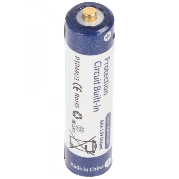 Keeppower AAA 1,5V 667mAh Micro AAA LR03 USB-Ladebuchse (4 Stück)