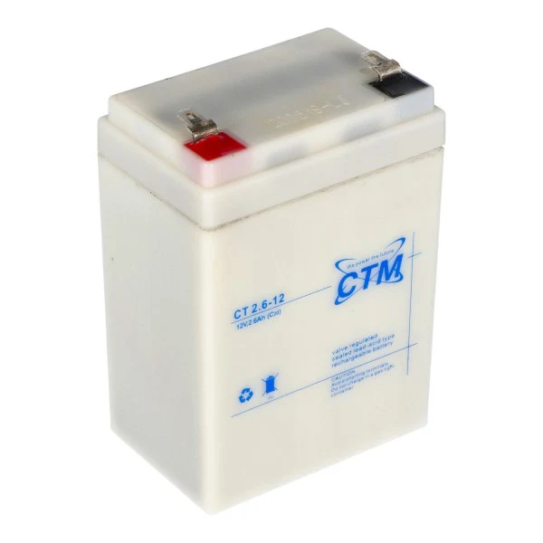 CTM 2.6-12 Akku PB Blei MP2,2-12D, MP2.2-12D, RLl1226, 6FM2.6