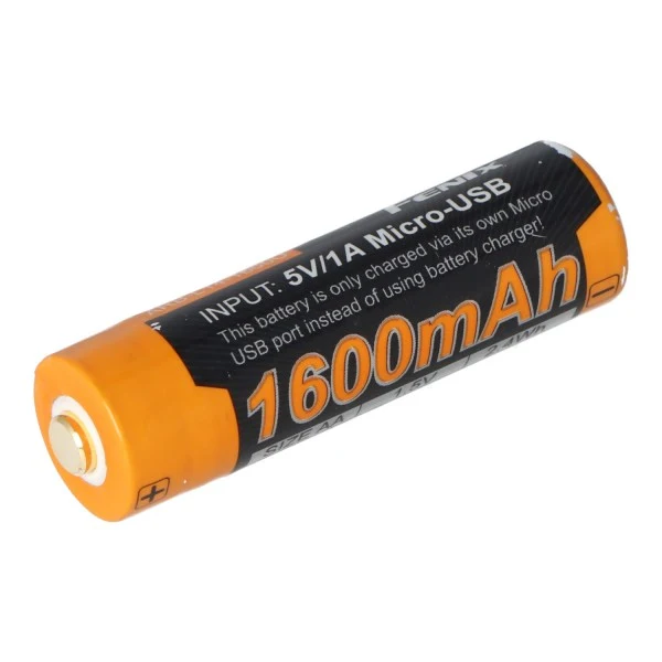 AccuCell Mignon AA LR6 1600mAh 1,5V mehrfach geschützt micro USB Li-Ion Akku