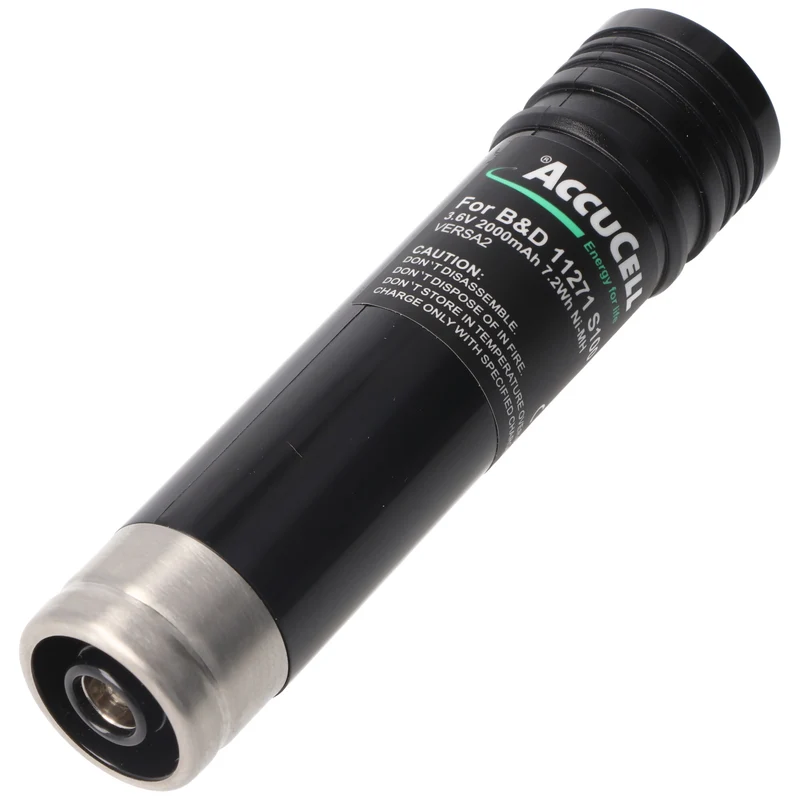 AccuCell Akku Black&Decker VersaPak VP130 VP100 NiMH Akku 2100mAh