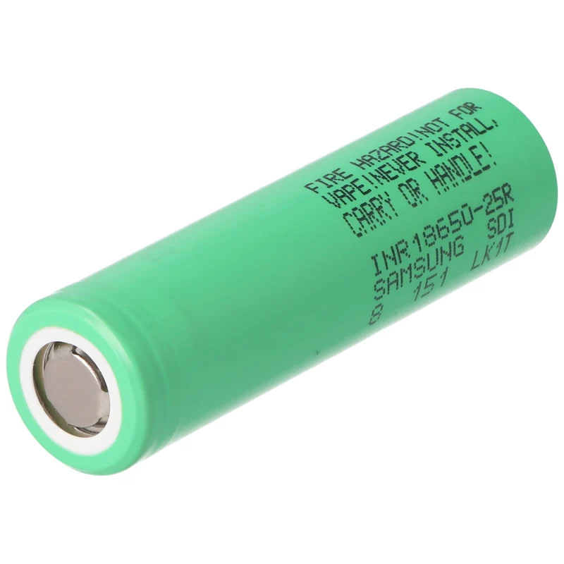 Samsung 3,7V 2500mAh ungeschützt Li-Ion Akku