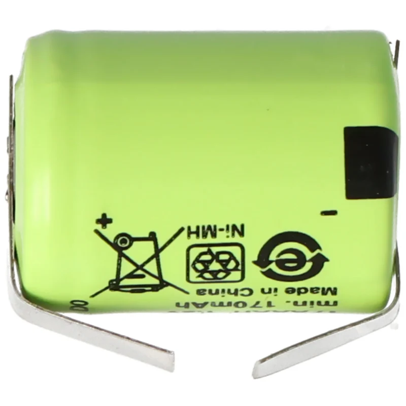 GP 1/3AAA NiMH Akku Size 1/3 AAA 170mAh mit Lötfahne in U-Form