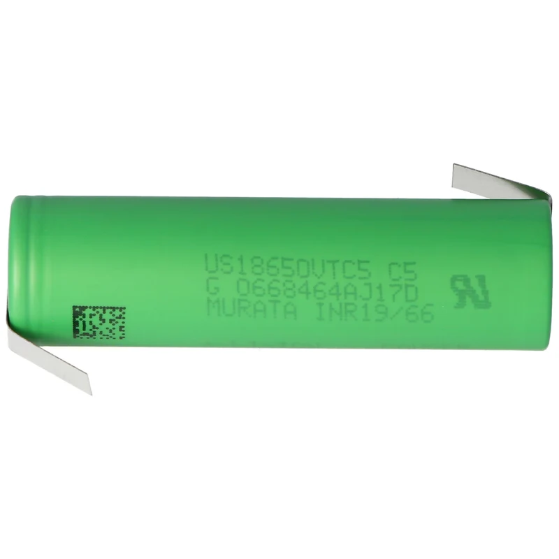 Sony Konion US18650VTC5 - 2600mAh, 3,6V - 3,7V + Lötfahne Z