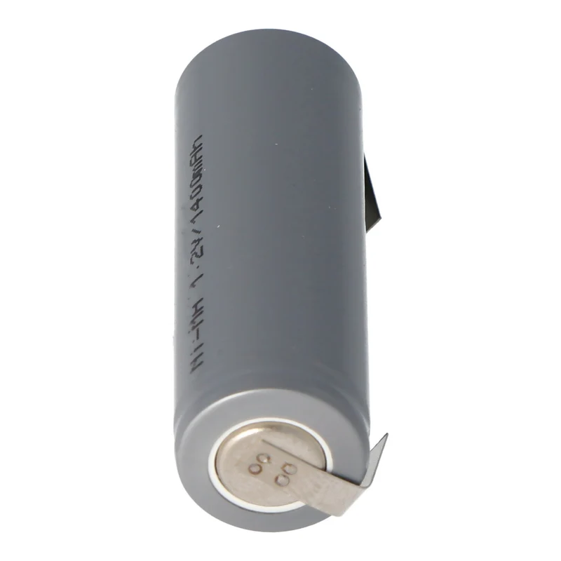 AccuCell NiMH Akku 1,2V 1400mAh 4/5AA mit Lötfahne U-Form 43x14,5mm
