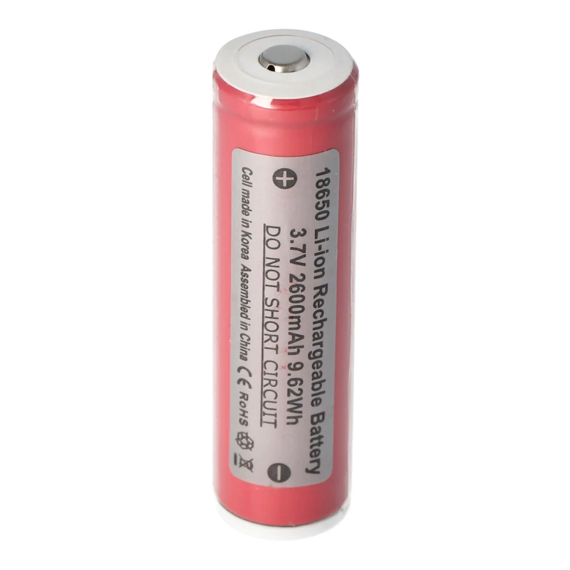 Sanyo UR18650 Li-Ion 3,6V - 3,7V 2600mAh geschützt