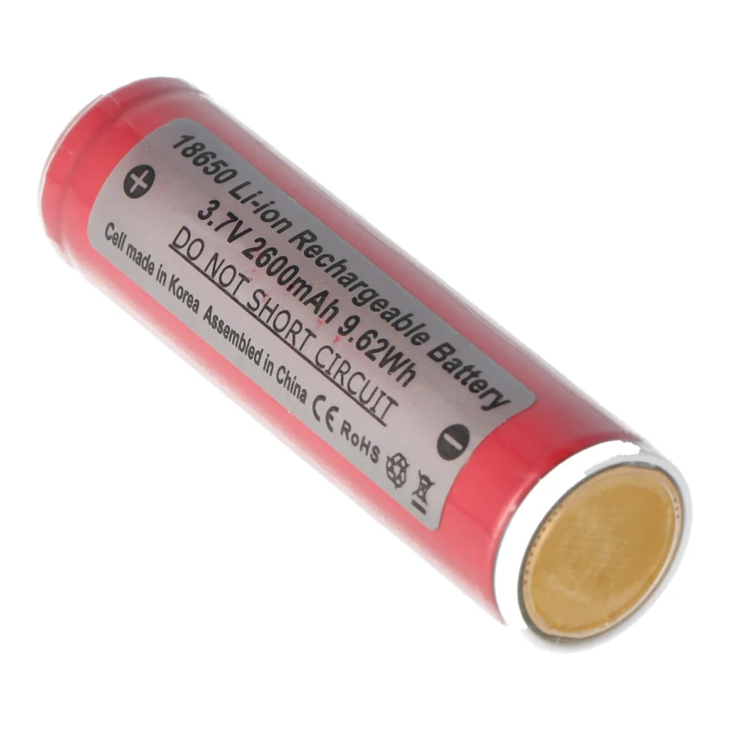 Sanyo UR18650 Li-Ion 3,6V - 3,7V 2600mAh geschützt