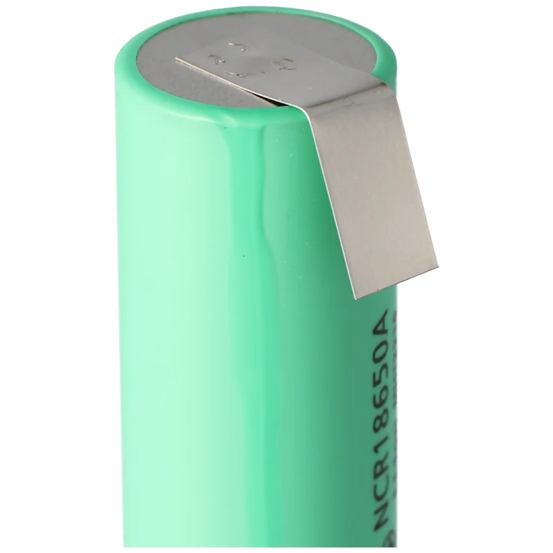 Panasonic NCR18650A 3,6V 3100mAh mit Lötfahne U Form