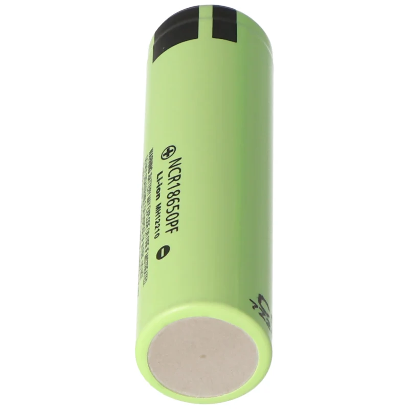 Panasonic NCR18650PF - 2900mAh, 3,6V bis 3,7V Li-Ion-Akku, Ladeschlussspannung max. 4,2V