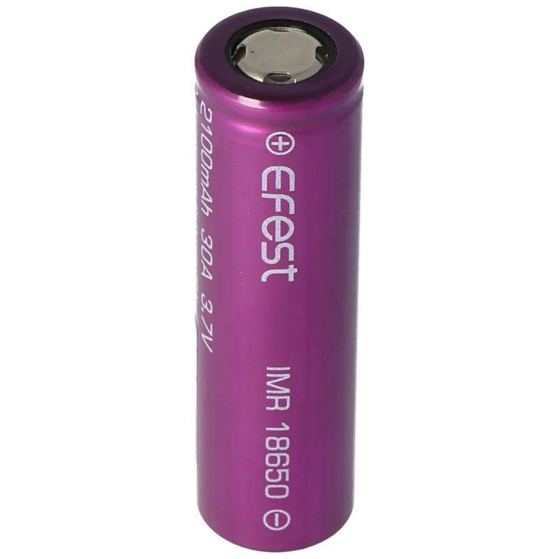 Efest IMR18650 2100mAh 3,6V - 3,7V Li-Ion-Akku