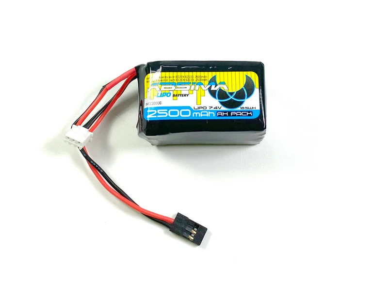Absima RX LiPo Hump 7,4V 2500mAh SC (Uni-Plug)