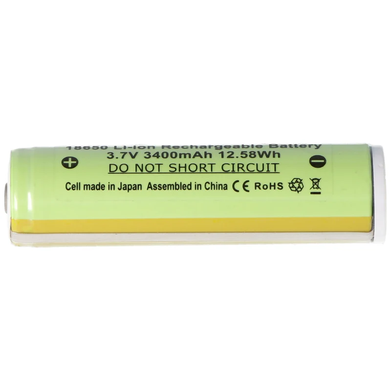 Panasonic 18650 3.7V 3400mAh Akku Icucam 4, 5 Li-Ion Akku (3 Stück)