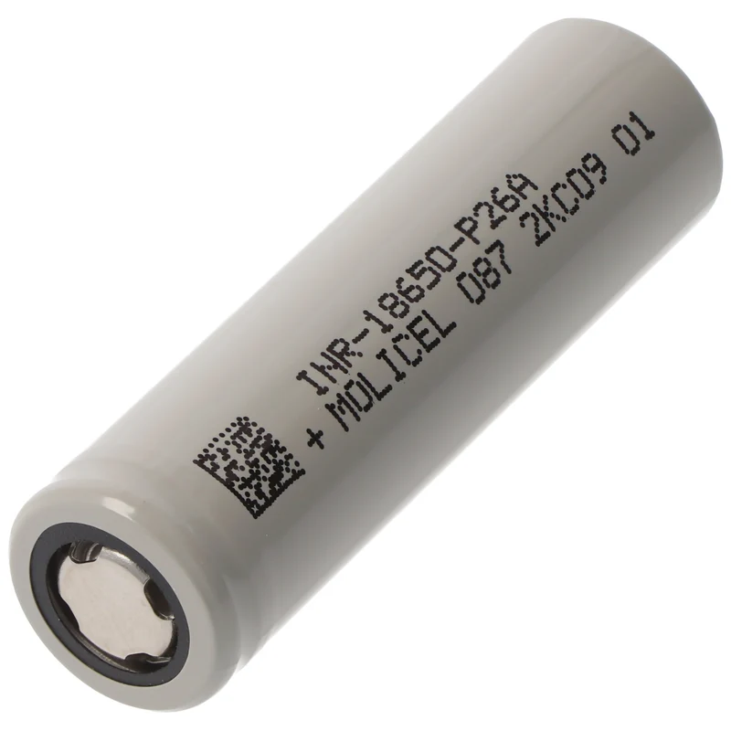 Molicel INR18650-P26A 3,7V 2600mAh ungeschützt flat top Li-Ion Akku