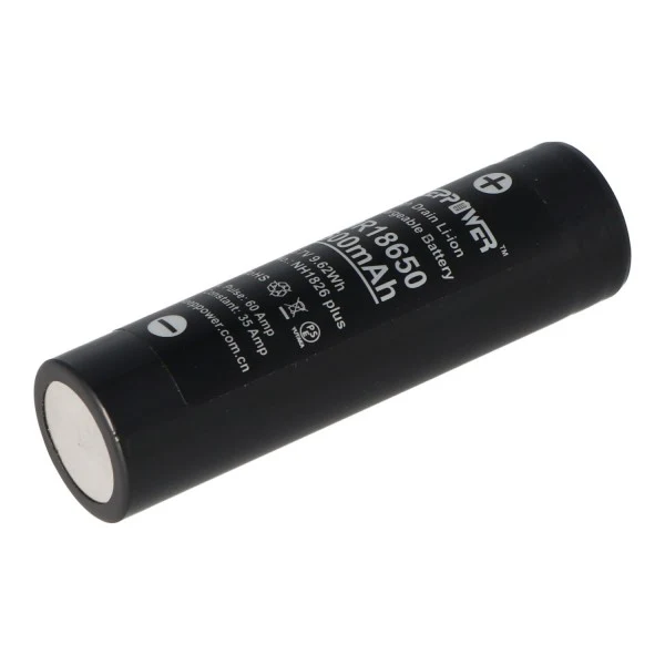 Keeppower IMR18650 Plus 2600mAh 3,7V (US18650VTC5A) 2600mAh (Flat Top) inkl. Akkuschutzbox