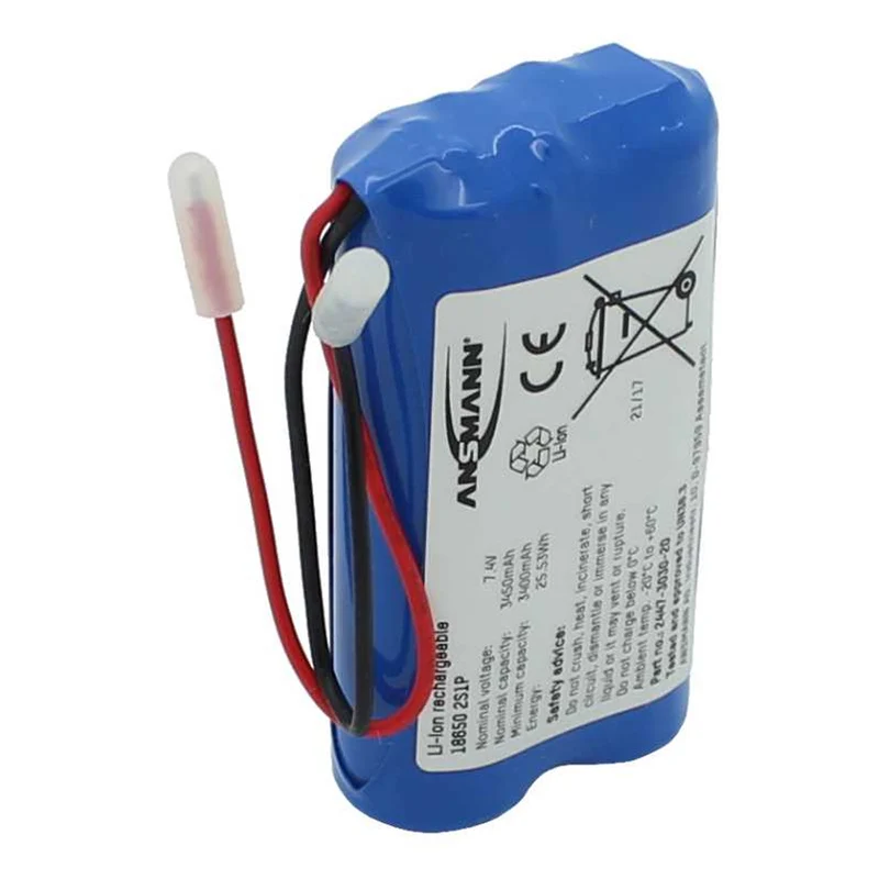 Ansmann Akkupack Li-Ion 7,4V 3500mAh 2S1P 2447-3030-20 AkkuPack
