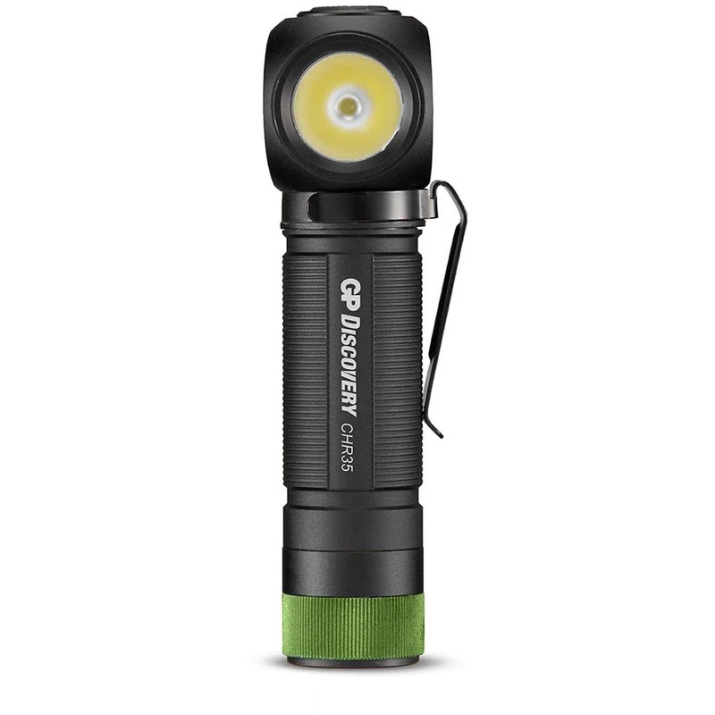 GP Batteries Stirnlampe CH35 600lumen inkl. 1x 18650 3,7V Li-Ion Akku