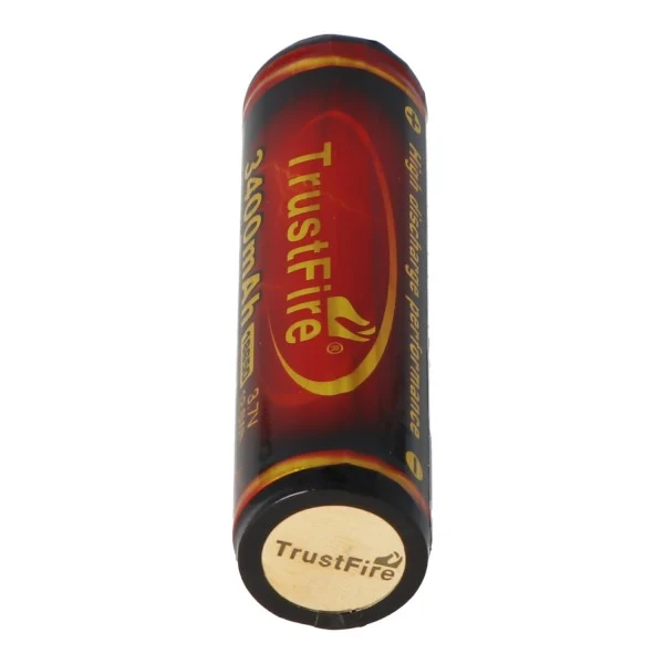 Trustfire 18650 3400mAh 3,6V - 3,7V PCB geschützter Li-Ion-Akku
